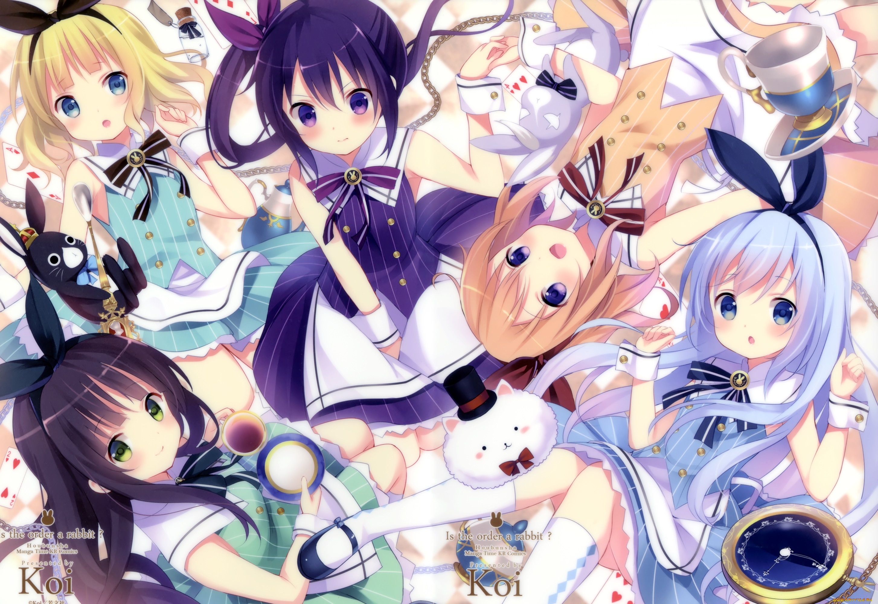 , gochuumon wa usagi desu ka, , , 